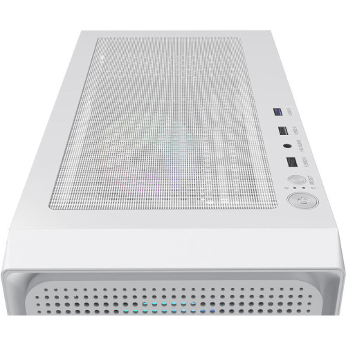 Корпус ПК без блока питания/ Case Ocypus Gamma C50 WH ARGB, Mini-Tower, TG, 4x120mm ARGB, 1xUSB-A 3.0 + 2xUSB 2.0, mATX, mITX White
