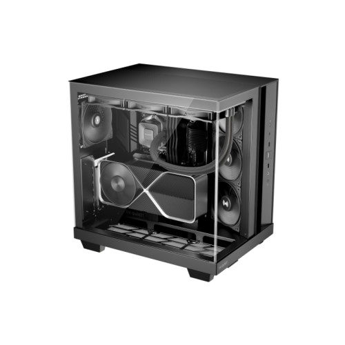 Корпус ПК без блока питания/ Case be quiet! LIGHT BASE 500, Midi-Tower, TG, 4x120mm, 2xUSB-A 3.2, 1xUSB 3.2 Type-C, ATX, mATX, mITX Black