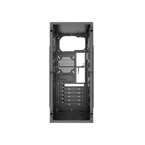 Корпус без блока питания/ Case Forza ATX, 1xUSB2.0+1xUSB3.0, Black, w/o FAN, w/o PSU