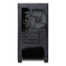 Корпус без блока питания/ HSPD M321, Mesh Mini-tower, Black, slide TG, 0.45 SPCC, 2x140mm ARGB+1x120mm ARGB mATX, mITX 160/340/184mm 2x2.5