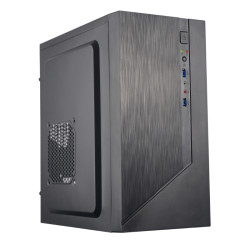Корпус без блока питания/ Case Forza mATX case, black, w/o PSU, w/2xUSB3.0, no pwr cord, w/o FAN