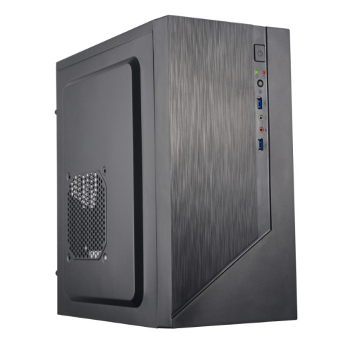 Корпус без блока питания/ Case Forza mATX case, black, w/o PSU, w/2xUSB3.0, no pwr cord, w/o FAN