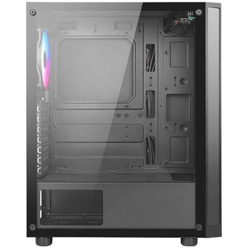 Корпус Azza Spectra черный ATX 7x120mm 2x140mm 2xUSB2.0 1xUSB3.0 audio bott PSU [CSAZ-280B SPECTRA]
