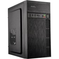 Корпус KingPrice KPCC-MN210 черный mATX 1x80mm 2x120mm 2xUSB2.0 audio [KPCC-MN210]