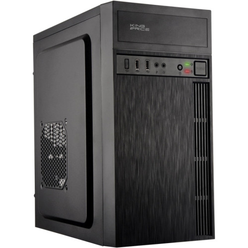 Корпус KingPrice KPCC-MN210 черный mATX 1x80mm 2x120mm 2xUSB2.0 audio [KPCC-MN210]