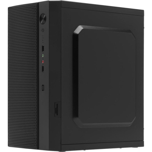 Корпус Accord ENTRY ACC-242B черный mATX 1x80mm 2xUSB2.0 audio [ACC-242B]