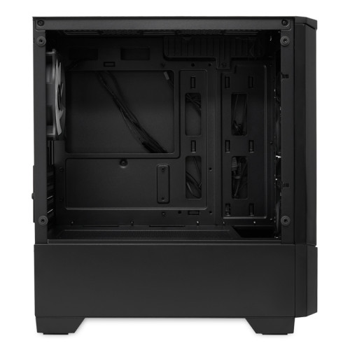 Корпус без блока питания/ HSPD M330, Mesh Mini-tower, Black, TG, 0.6 SPCC, 3x120mm ARGB mATX, mITX 175/330/160mm 2x2.5