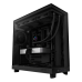 Корпус без блока питания/ Case NZXT H6 Flow, Midi-Tower, TG, 3x120mm, 2xUSB-A 3.2 + 1xUSB-C 3.2, ATX, mATX, mITX Black