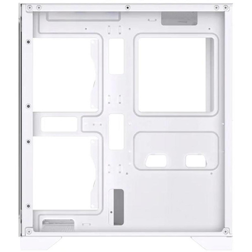 Корпус Bloody BD-CC103F белый без БП mATX 7x120mm 1xUSB2.0 1xUSB3.0 audio bott PSU