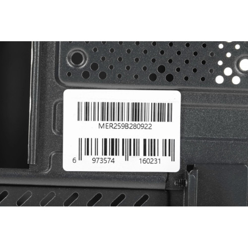 Корпус Accord ACC-259 черный mATX 1x80mm 2xUSB2.0 audio [ACC-259]