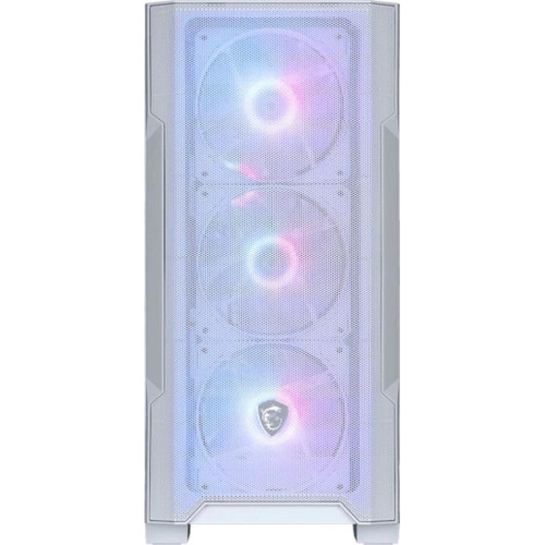 Корпус MSI MAG Forge M100R белый mATX 2x120mm 2xUSB2.0 1xUSB3.0 audio bott PSU [306-7G20W21-HH9]