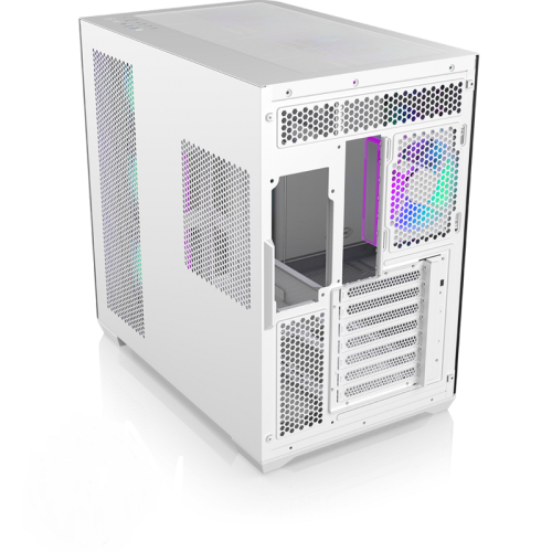 Корпус без блока питания/ Case Raijintek ATREUS BT4, Midi-Tower, TG, 4x120mm ARGB, 2xUSB-A 3.0 + 1xUSB Type-C , E-ATX, ATX, mATX, mITX White