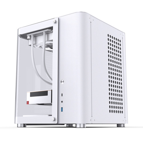 Корпус без блока питания/ Корпус JONSBO TK-1 White MATX без БП, mini-ITX, micro-ATX, ATX, белый Корпус без блока питания/ Корпус JONSBO TK-1 White MATX без БП, mini-ITX, micro-ATX, ATX, белый