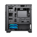 Компьютерный корпус, без блока питания mATX/ Gamemax M63 mATX case, black, w/o PSU, w/2xUSB3.0 +HD-Audio, w/1x12mm Blue LED fan (GMX-RF12B)