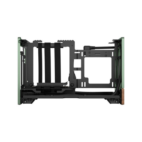 Корпус без блока питания/ Case Fractal Design Terra, Mini-Tower, no fans, 1xUSB-A 3.0 + 1xUSB 3.2 Type-C, SFX PSU Support, mITX Jade