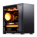Корпус без блока питания/ Корпус JONSBO D41 STD Black ATX без БП, боковая панель из закаленного стекла, mini-ITX, micro-ATX, ATX, черный
