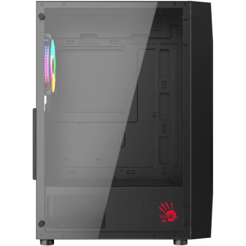 Корпус Bloody BD-CC106F черный без БП ATX 4x120mm 1xUSB2.0 1xUSB3.0 audio bott PSU