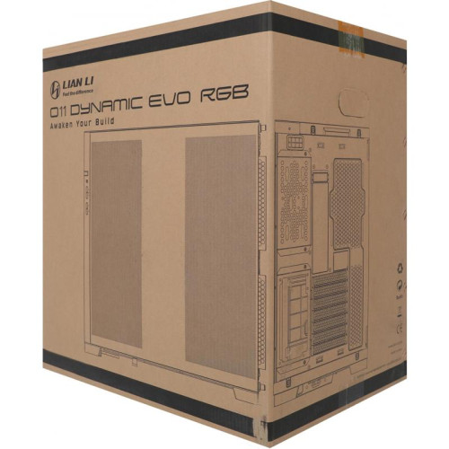 Корпус Lian-Li O11 Dynamic EVO RGB белый ATX 10x120mm 9x140mm 2xUSB3.0 audio [G99.O11DERGBW.00]