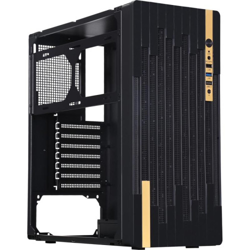 Корпус Accord ACC-188R2 черный без БП ATX 6x120mm 2xUSB2.0 1xUSB3.0 audio