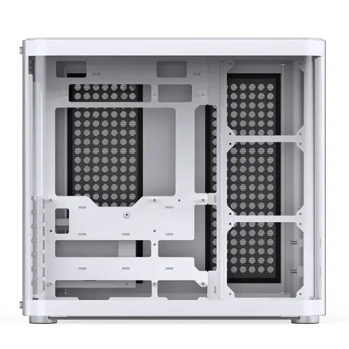 Корпус без блока питания/ Case JONSBO TK-2, Midi-Tower, TG, no fans, 1xUSB-A 3.2 + 1xUSB-C 3.2, ATX, mATX, mITX White