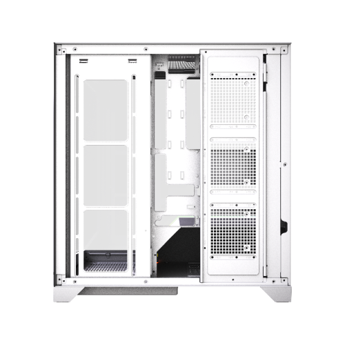 Корпус без блока питания/ Case HSPD F550, Mid Tower, White, TG, 0.7 SPCC, no fans ATX, mATX, mITX 185/420/200mm 3x2.5 Корпус без блока питания/ Case HSPD F550, Mid Tower, White, TG, 0.7 SPCC, no fans ATX, mATX, mITX 185/420/200mm 3x2.5
