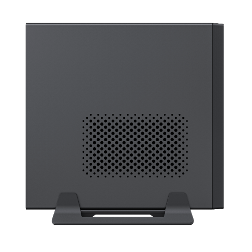 Корпус EVELK с блоком питания 120Вт/ Case Foxline EV-109-AD120 mITX, w/ ext.PSU 120W, DC-converter, w/2xUSB2.0+2xUSB3.0, 1x40mmFan, black, VESA, w/pwr cord