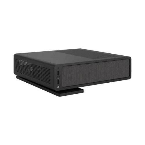 Корпус без блока питания/ Case Fractal Design Ridge, 2x140mm, 2xUSB-A 3.2 + 1xUSB 3.2 Type-C, SFX PSU Support, mITX Black