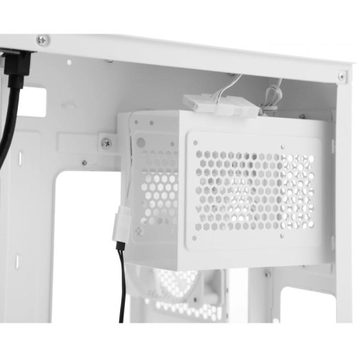 Корпус Formula Crystal Z5 TG белый mATX 11x120mm 2xUSB2.0 1xUSB3.0 audio bott PSU [CRYSTAL Z5]