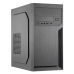 Корпус с блоком питания 450Вт./ Case Foxline FL-702, mATX, 1x5.25EXT, 1x3.5EXT, 2x3.5INT, 2xUSB3.0, HDA, w/o FAN, w/450W ATX PSU, w/1.2m EU pwr cord