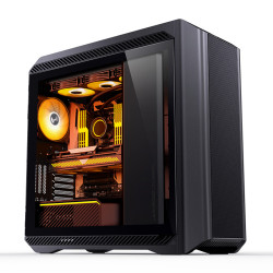 Корпус компьютерный E-ATX/ JONSBO D500 BK, E-ATX case, 2xU3.0+1xType-C, Combo Audio, 2.0mm aluminium +metal