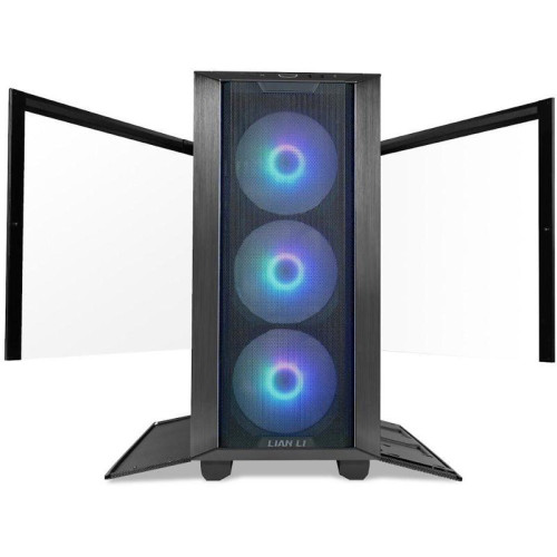 Корпус Lian-Li Lancool III RGB черный ATX 10x120mm 3x140mm 2xUSB3.0 audio bott PSU [G99.LAN3RX.10R]