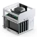 Корпус без блока питания/ Case JONSBO N2, Mini-Tower, 1x120mm, 1xUSB-A 3.0 + 1xUSB-C 3.2, SFX PSU Support, mITX White