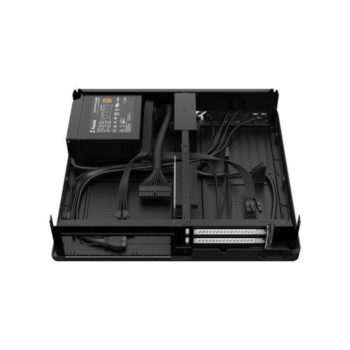 Корпус ПК без блока питания/ Case Fractal Design Node 202, SFF, no fans, 2xUSB-A 3.0, SFX PSU Support, mITX Black