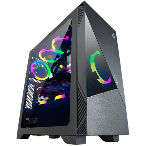 Корпус Azza Eclipse черный ATX 9x120mm 5x140mm 2xUSB2.0 1xUSB3.0 audio bott PSU [CSAZ-440 ECLIPSE]