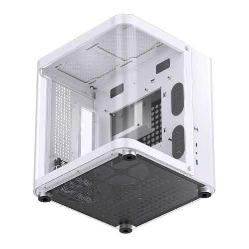 Корпус без блока питания/ Корпус JONSBO TK-1 White MATX без БП, mini-ITX, micro-ATX, ATX, белый Корпус без блока питания/ Корпус JONSBO TK-1 White MATX без БП, mini-ITX, micro-ATX, ATX, белый