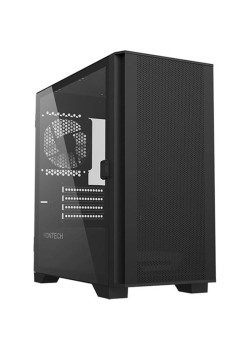 Корпус Montech Air 100 Lite черный mATX 6x120mm 4x140mm 1xUSB2.0 2xUSB3.0 audio bott PSU [AIR 100 LITE BLACK]