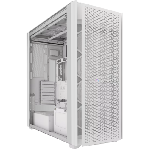 Корпус без блока питания/ Case Corsair iCUE LINK 9000D Airflow, Full-Tower, TG, no fan, 4xUSB-A 3.2, 2xUSB 3.2 Type-C, SSI-EEB, E-ATX, ATX, mATX, mITX White