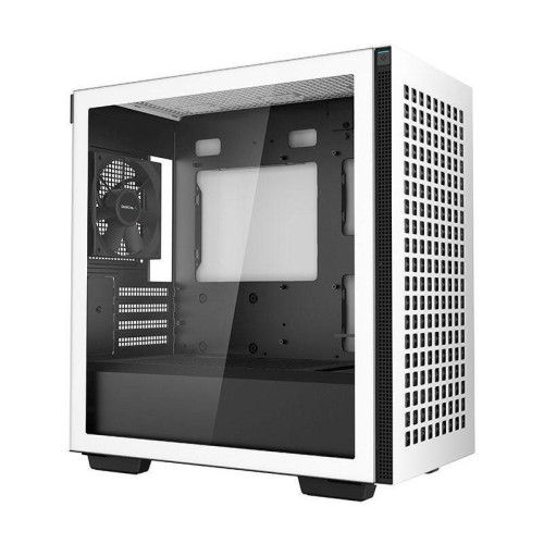 Корпус Deepcool CH370 белый mATX 7x120mm 4x140mm 2xUSB3.0 audio bott PSU [CH370 WHITE]