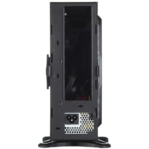 Корпус с блоком питания 220Вт./ Case Foxline FL-BQ5, mITX, 1x5.25EXT(slim), 1x2.5INT, 2xUSB3.0, HDA, 1x40fan, w/220W TFX PSU, Tool-Free, w/1.2m EU pwr cord