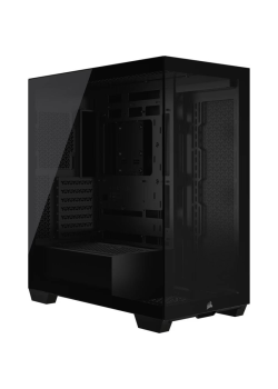 Корпус без блока питания/ Case Corsair 3500X, Midi-Tower, TG, no fan, 2xUSB-A 3.2, 1xUSB 3.2 Type-C, E-ATX, ATX, mATX, mITX Black