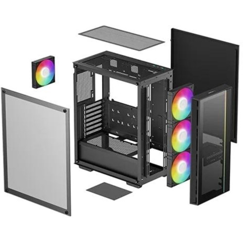 Корпус Deepcool Matrexx 55 V4 черный ATX 7x120mm 2x140mm 2xUSB3.0 audio bott PSU [R-MATREXX55-BKADA4-G-4]
