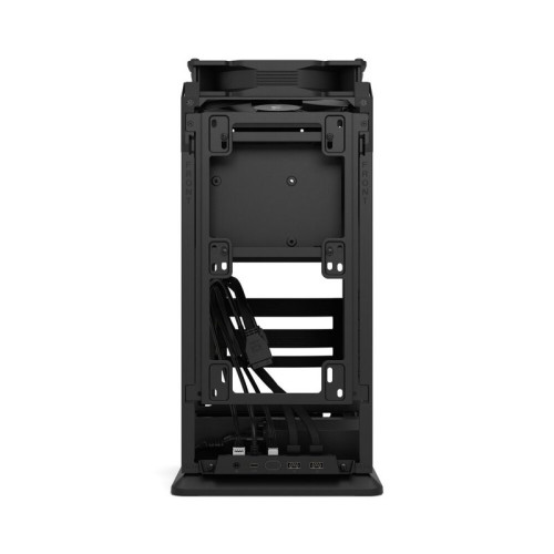 Корпус без блока питания/ Case Fractal Design Mood, Mini-Tower, 1x180mm, 2xUSB-A 3.0 + 1xUSB 3.2 Type-C, SFX PSU Support, mITX Black