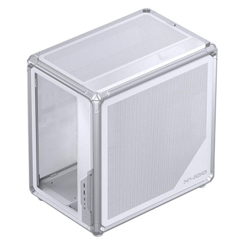 Корпус без блока питания/ Case JONSBO X400, Midi-Tower, TG, no fan, 2xUSB-A 3.0 + 1xUSB-C 3.2, ATX, mATX, mITX White