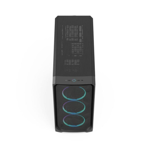 Корпус ПК без блока питания/ Case Fractal Design Meshify 3 XL RGB TG Light Tint, Full-Tower, 3x140mm ARGB, 2xUSB-A 3.2 + 1xUSB 3.2 Type-C SSI-EEB, SSI-CEB, E-ATX, ATX, mATX, mITX, Black
