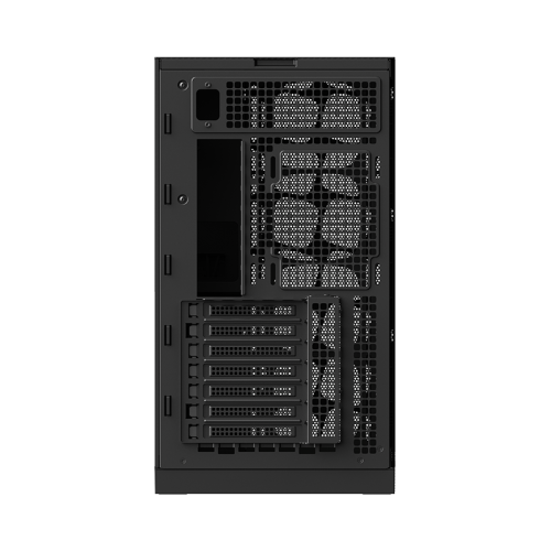 Корпус ПК без блока питания/ Case Geometric Future Model 5 Vent Full Mesh, Midi-Tower, no fans, 2xUSB-A 3.0, 1xUSB 3.2 Type-C, E-ATX, ATX, mATX, mITX Black