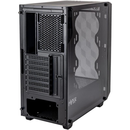 Корпус Hiper BH34-1 черный ATX 5x120mm 2x140mm 2x200mm 1xUSB3.0 audio bott PSU [BH34-1]