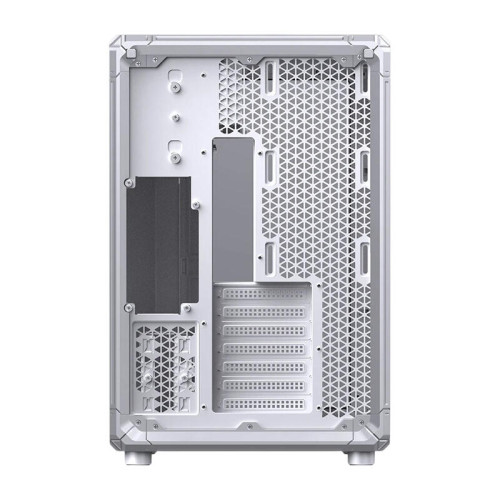 Корпус без блока питания/ Case JONSBO X400, Midi-Tower, TG, no fan, 2xUSB-A 3.0 + 1xUSB-C 3.2, ATX, mATX, mITX White
