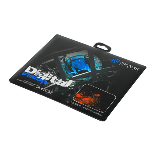 Коврик для мыши Oklick OK-F0252 Мини рисунок/красные частицы 250x200x3мм