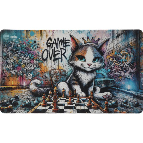 Коврик для мыши Cactus Game Over 700x400x4мм (CS-MP-COR01XLL)