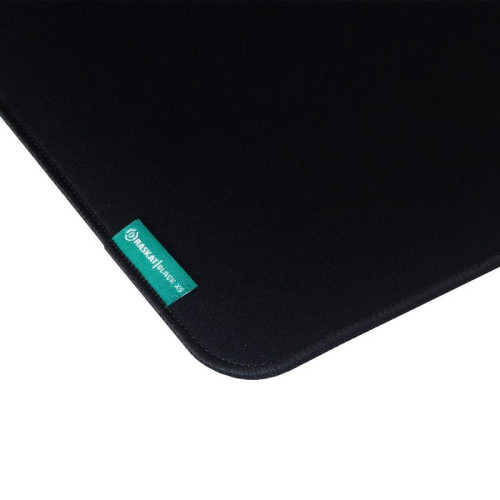 Коврик для мышки Raskat Black XS (300*250, резина+ткань, прошитый край)